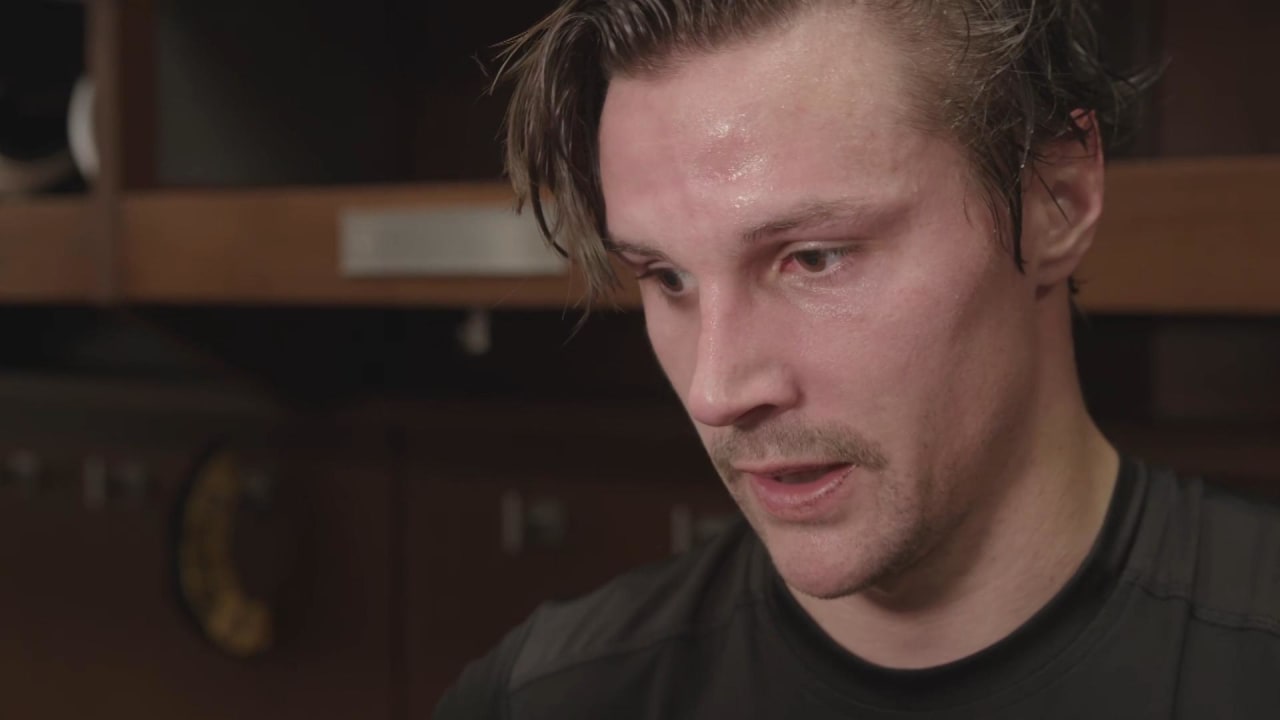 post-game-karlsson-10-18-23-pittsburgh-penguins