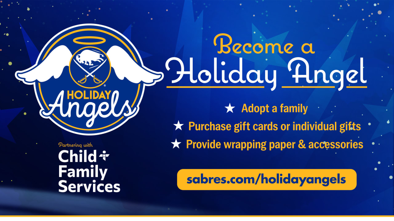 Sabres Holiday Angels program returns for 2023 Buffalo Sabres