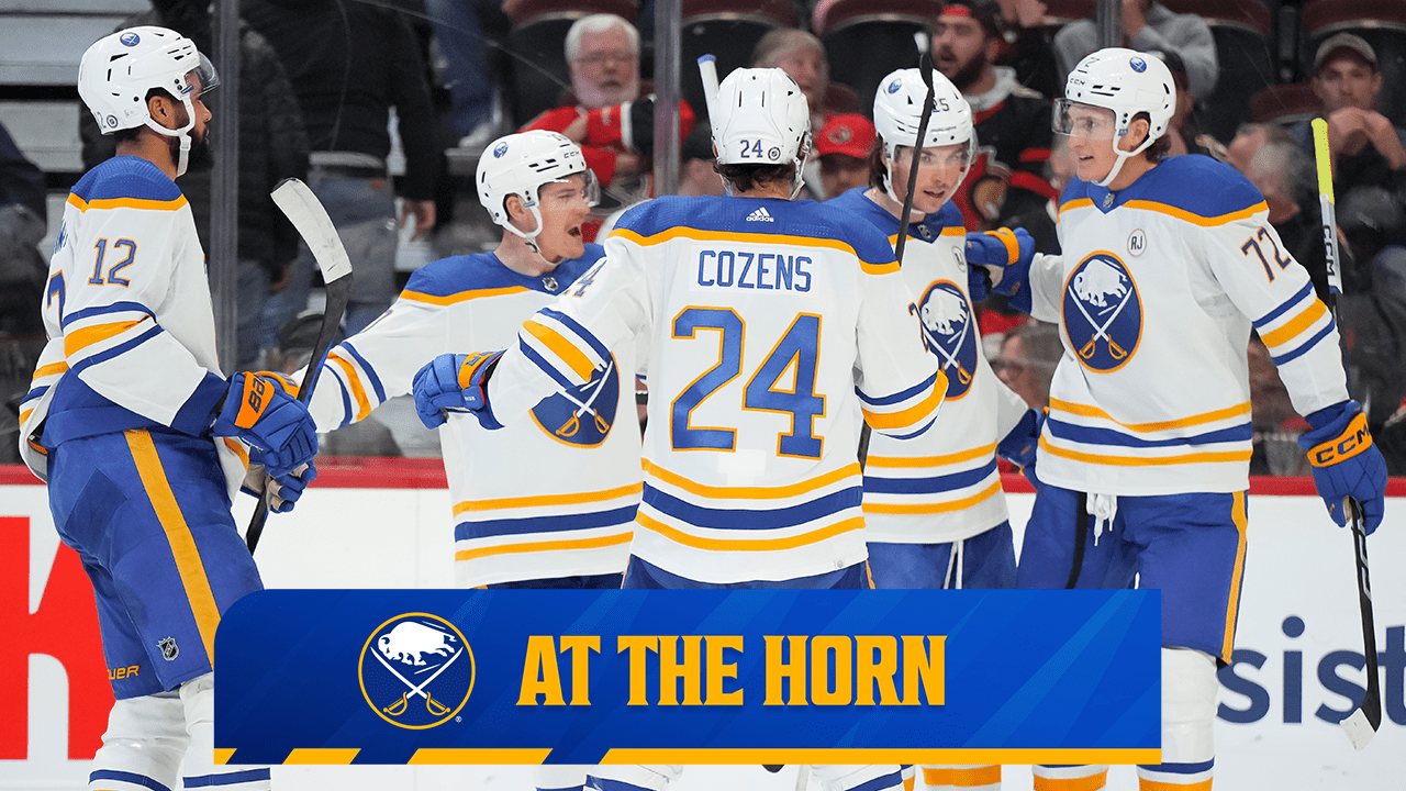 Buffalo Sabres Beat New York Islanders 3-1 In Goathead Black & Red