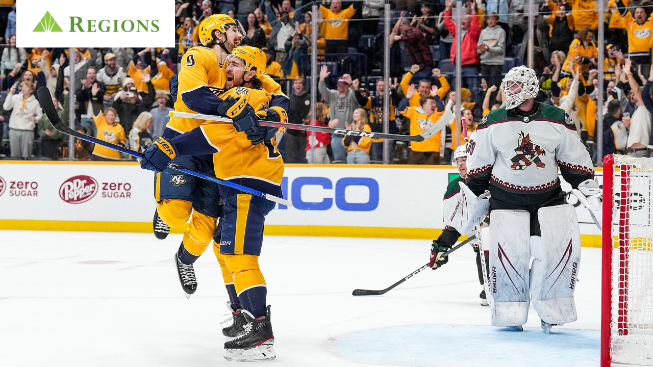 Mcdonagh Seals Predators 5 4 Overtime Victory Over Coyotes Nashville