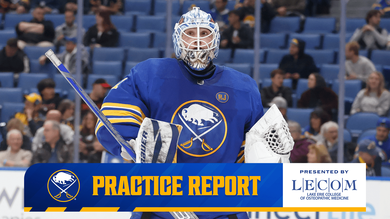 Luukkonen to miss game in Boston due to illness Buffalo Sabres