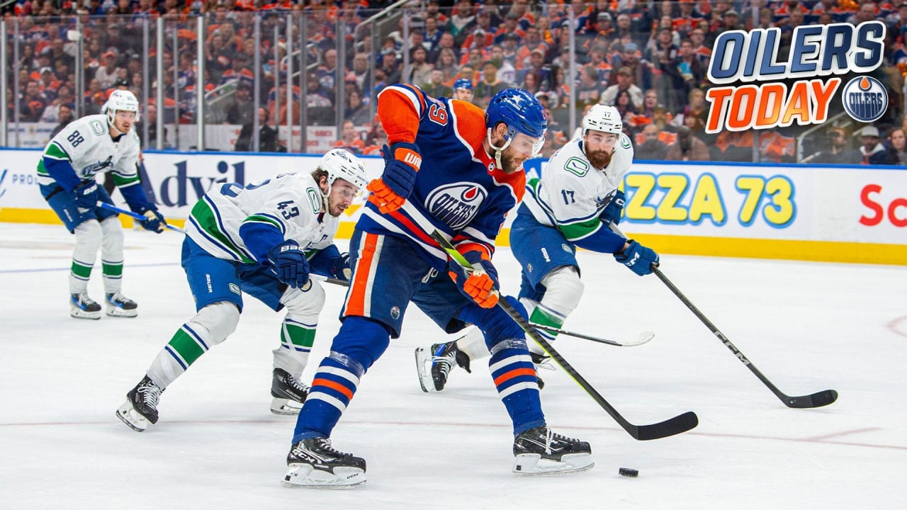 OILERS TODAY | Post-Game 3 vs VAN | Edmonton Oilers