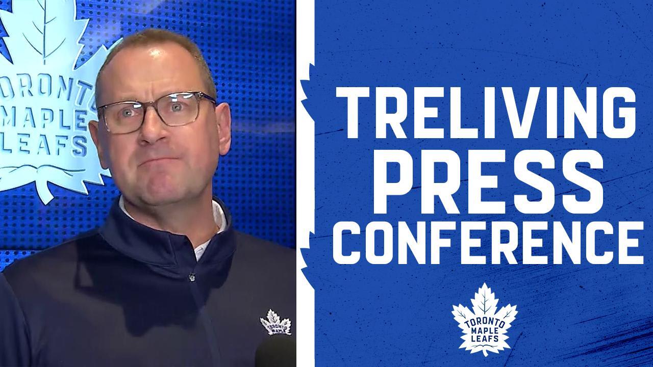 Brad Treliving | Practice | Toronto Maple Leafs