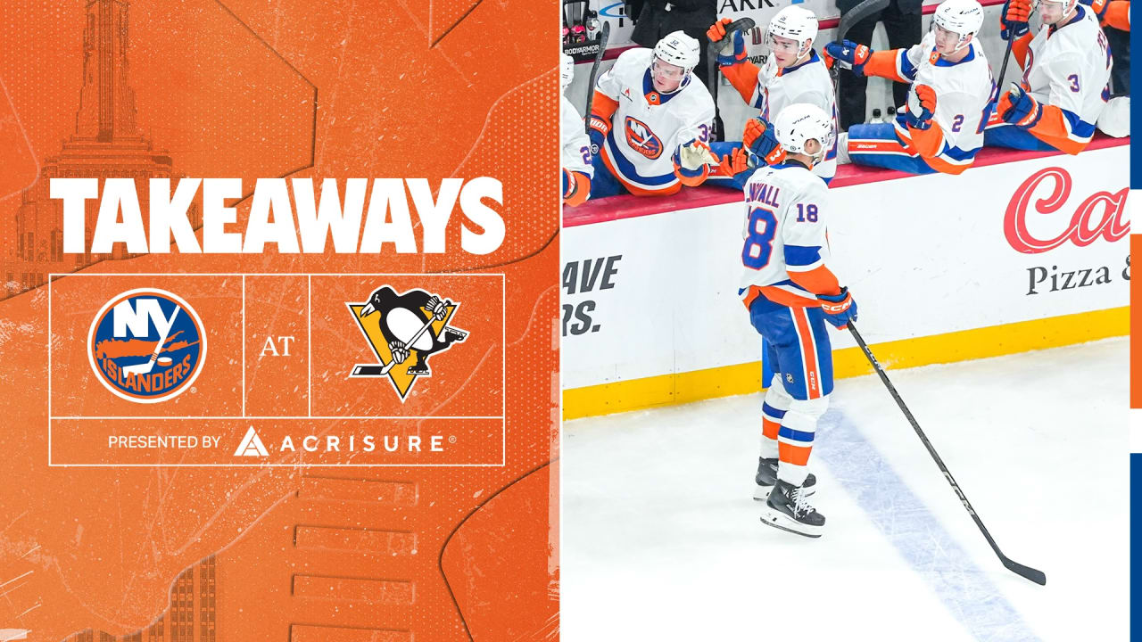 Takeaways: Islanders Beat Penguins 4-2 in Second Straight Comeback Win | New York Islanders