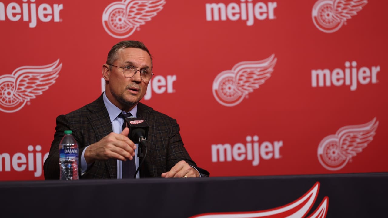 Steve Yzerman expects competitive 2023 Training Camp for Red Wings | Detroit Red Wings