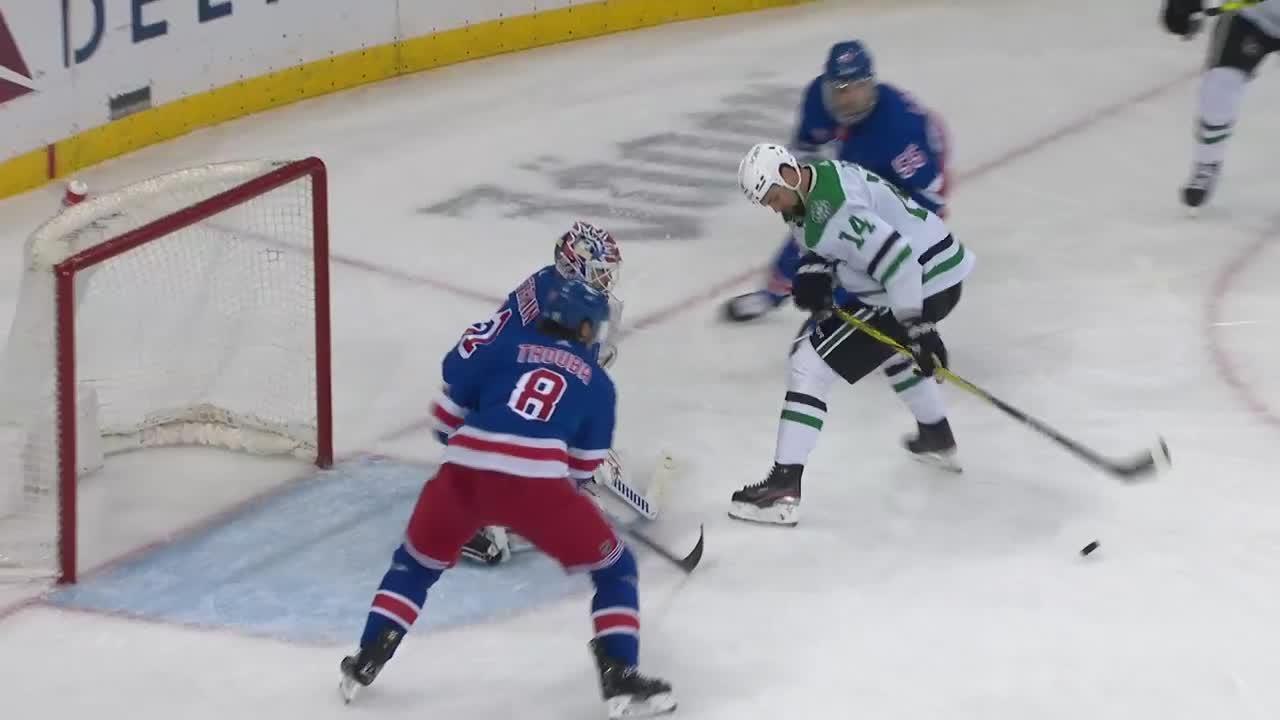 DAL@NYR: Heiskanen Scores Goal Against Igor Shesterkin | Dallas Stars