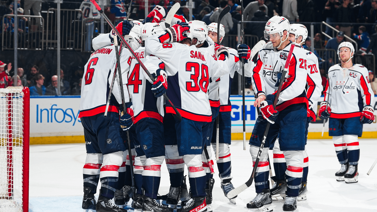 Caps Take Comeback Win Over Rangers in OT | Washington Capitals