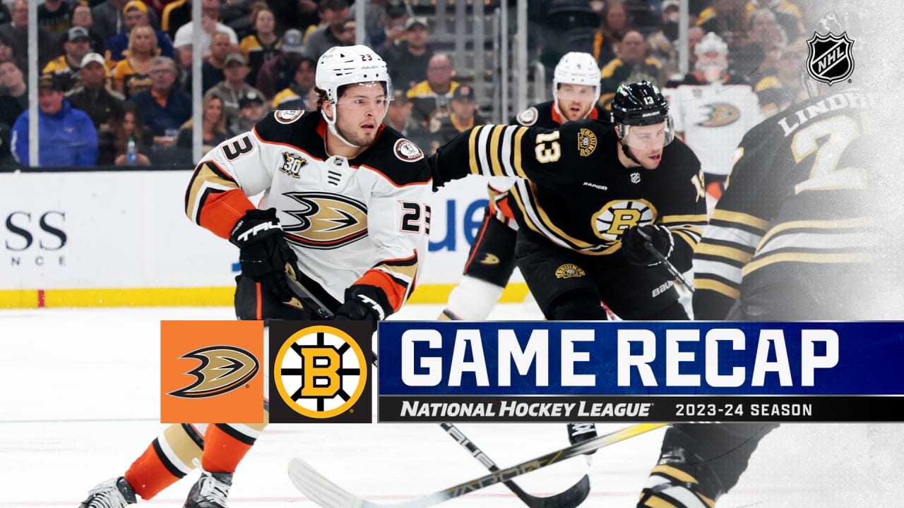 STATS Hosted Solution  Game Recap - Stars v Ducks - NHL - Hockey