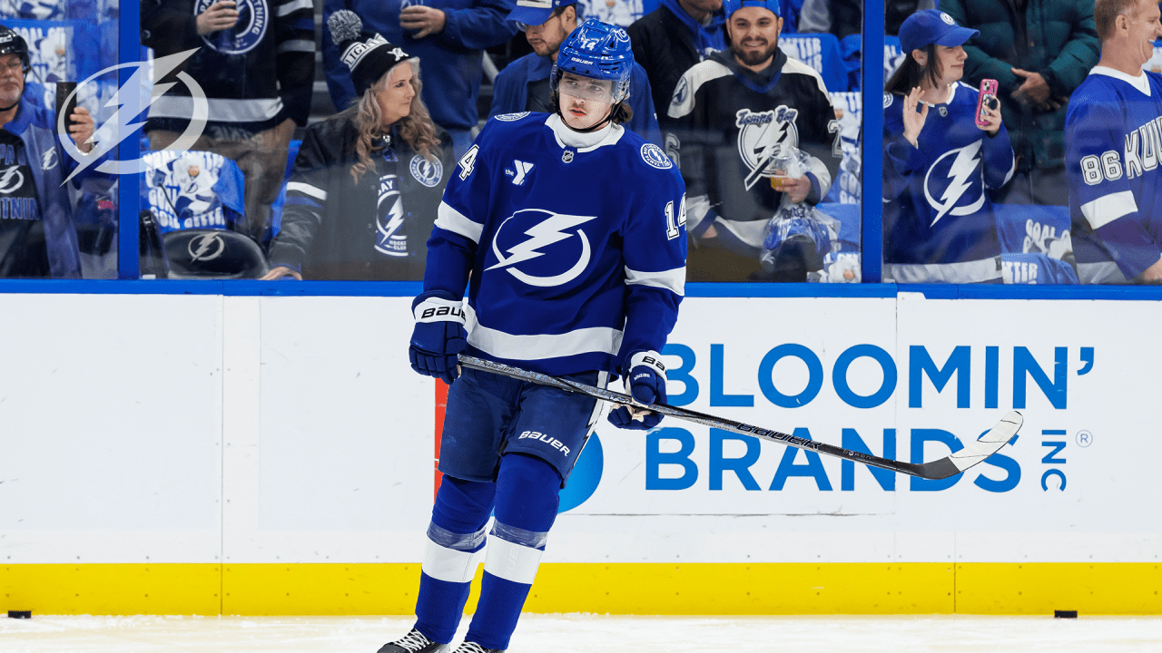 Lightning reassign D Max Crozier, F Conor Geekie to AHL Syracuse | Tampa Bay Lightning