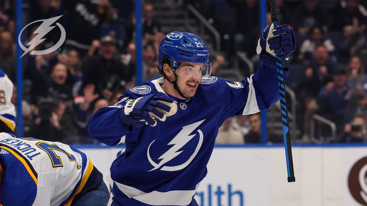 Eyssimont opens up the scoring Tampa Bay Lightning