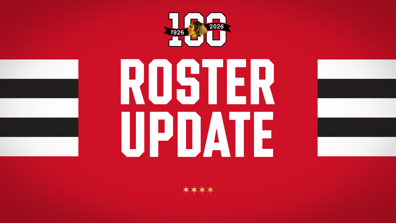 RELEASE: Blackhawks Recall Oliver Moore, Place Jason Dickinson on IR