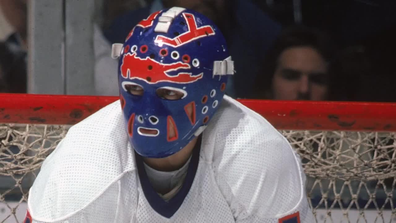 Chico Resch's Iconic Goalie Mask New York Islanders