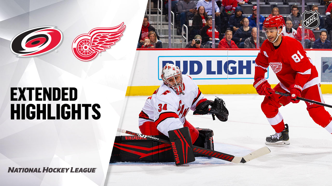 CAR DET Detroit Red Wings