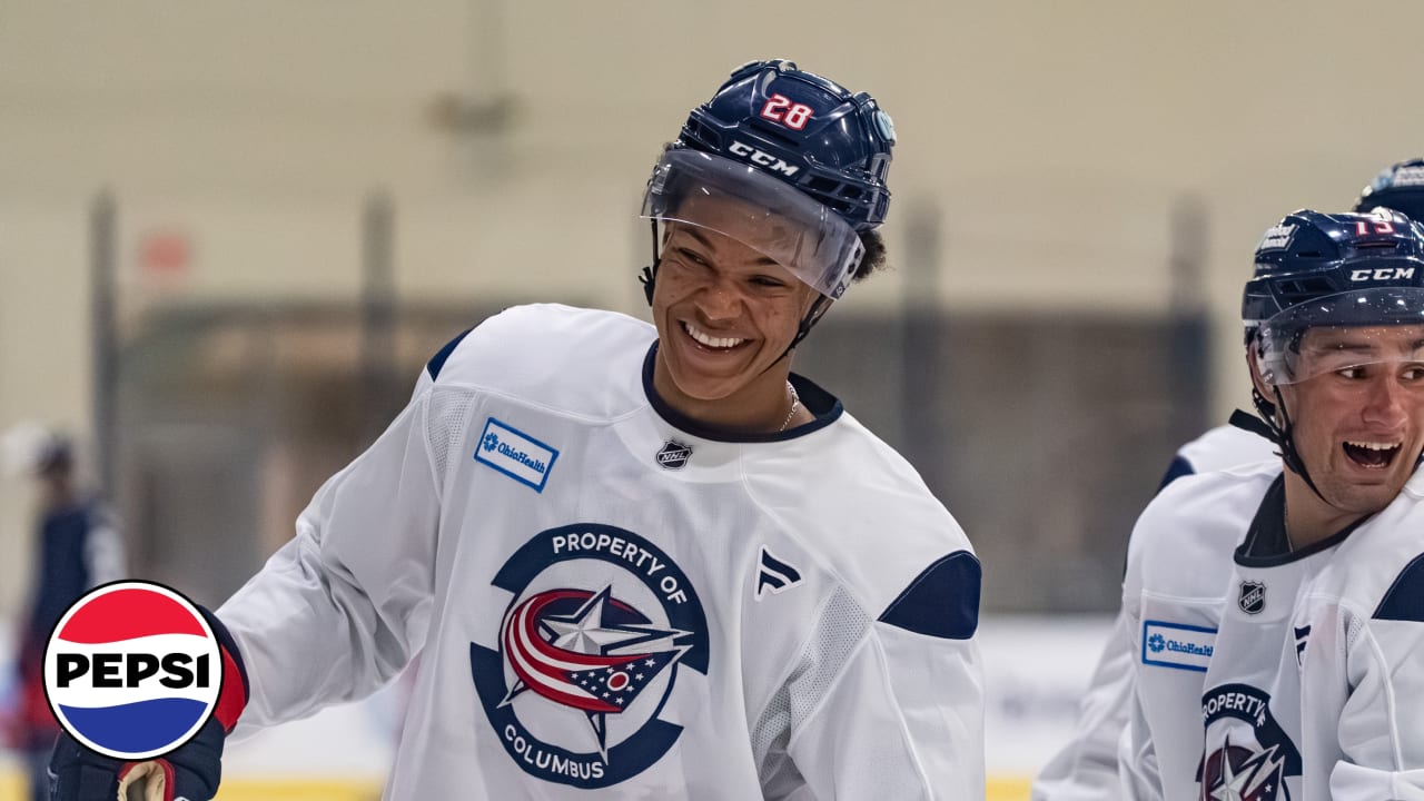 Lindstrom continues to work on his game with a smile