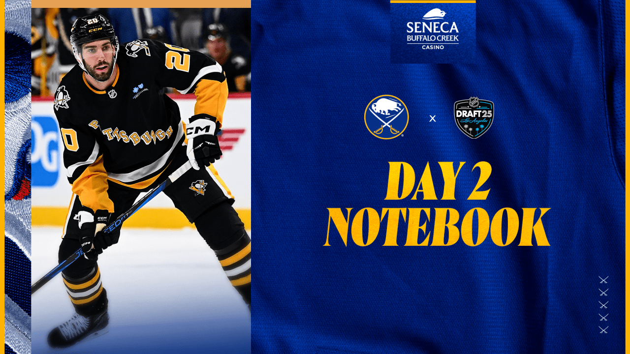 Draft notebook | Sabres swap second rounder for immediate blue-line boost | Buffalo Sabres