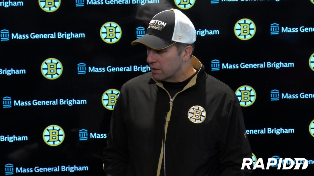 Press Room: Joe Sacco | Boston Bruins