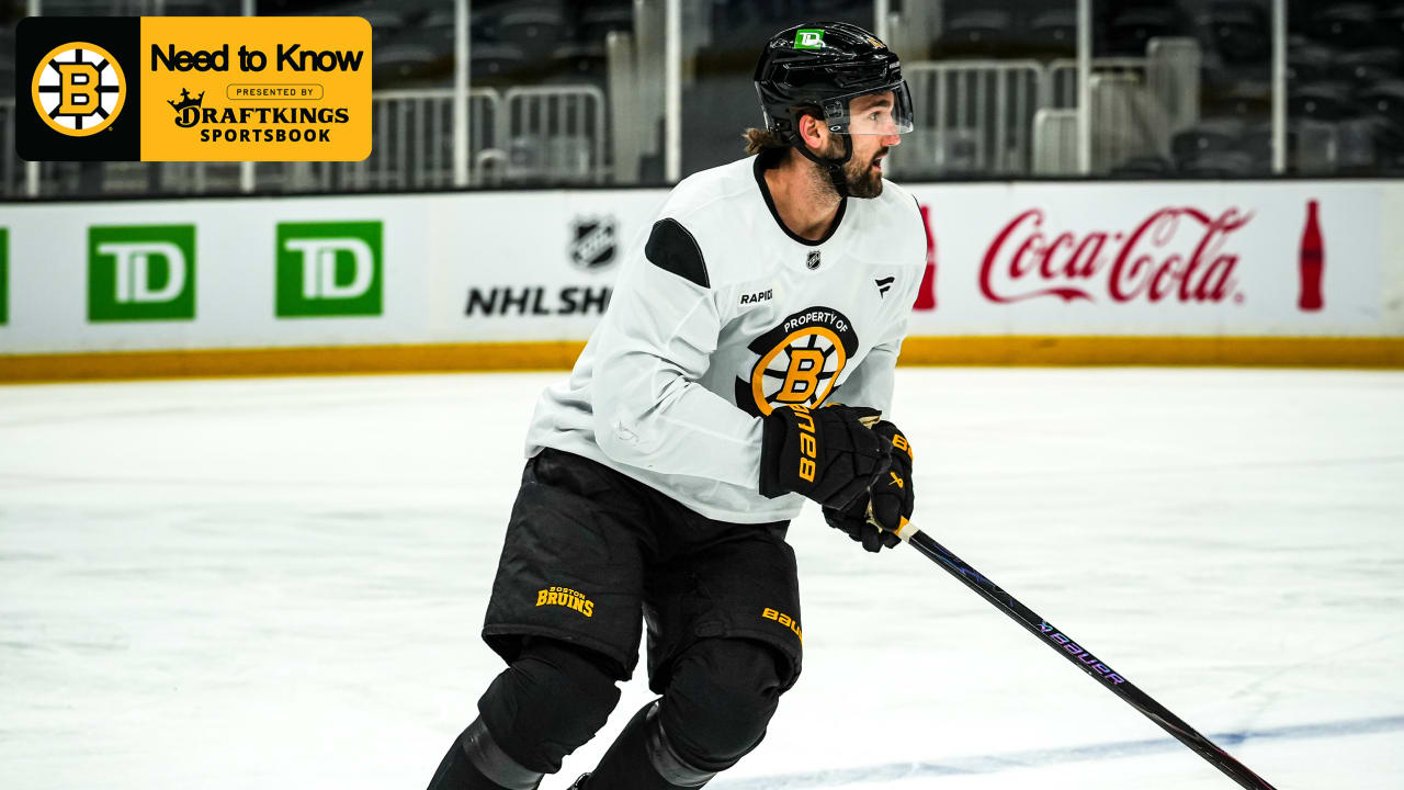 Need to Know: Bruins vs. Devils