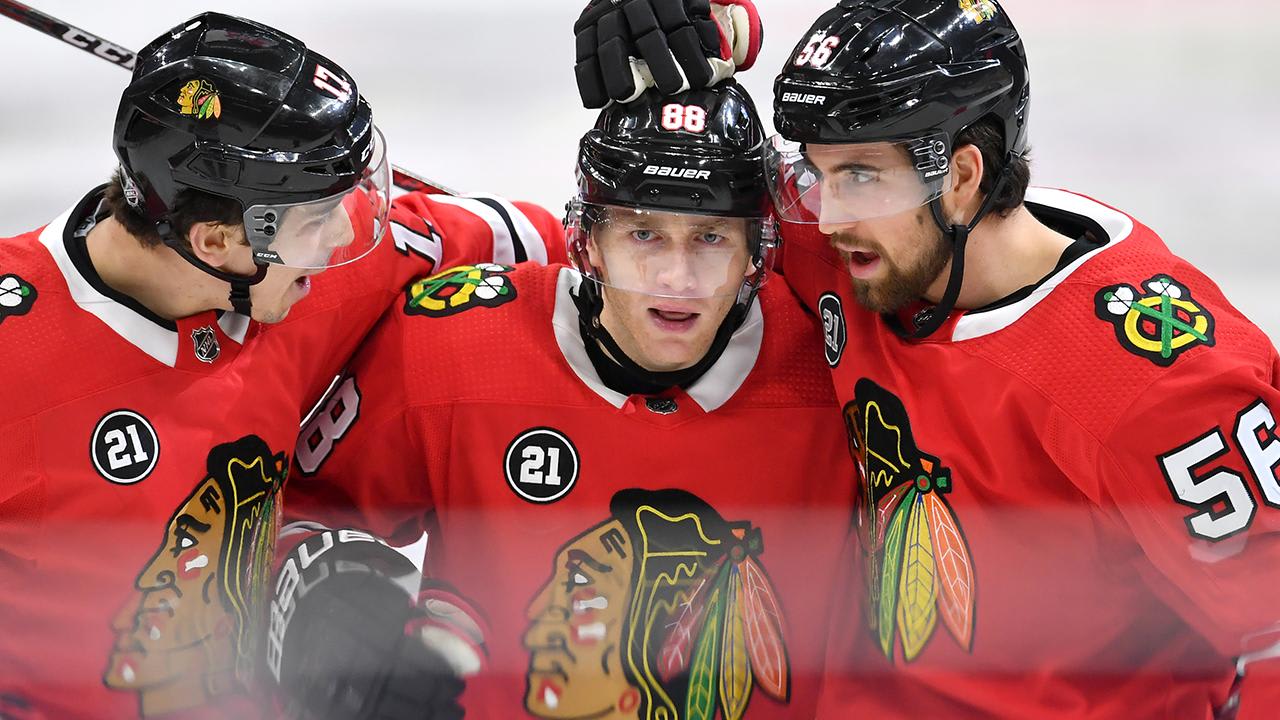 Kane's fifth career hat trick Chicago Blackhawks