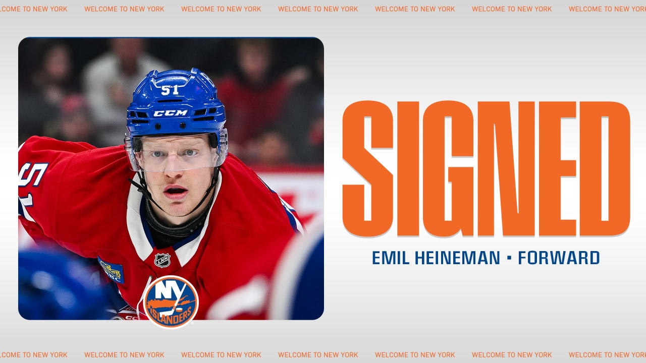 Islanders Sign Heineman | New York Islanders