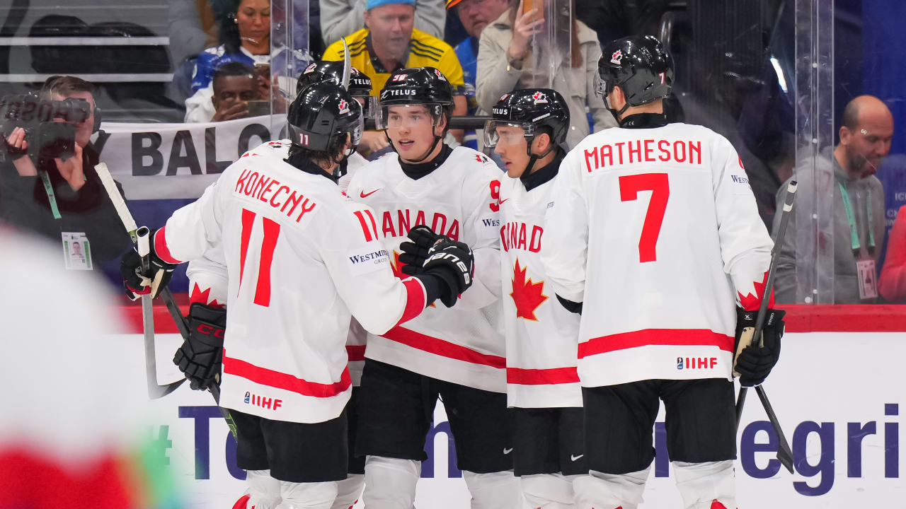 Macklin Celebrini’s embracing his first Men’s World Championship | San Jose Sharks