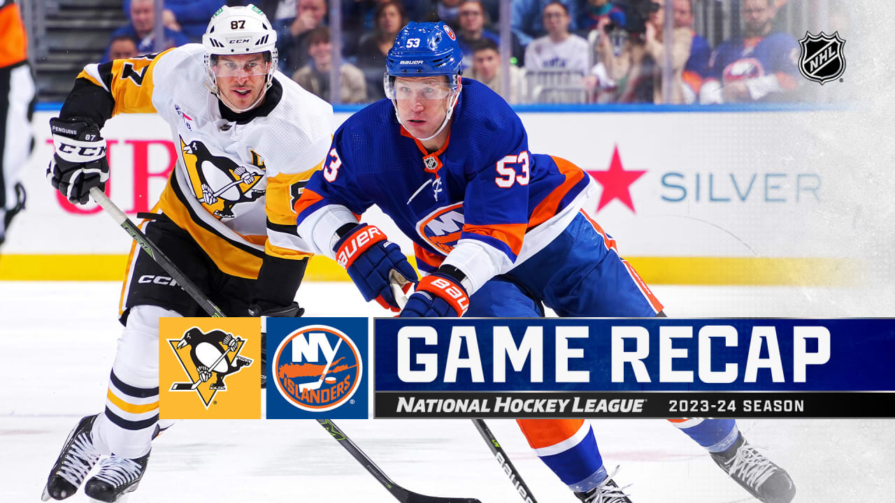 Letang gets 5 assists in 2nd period, Penguins cruise against Islanders