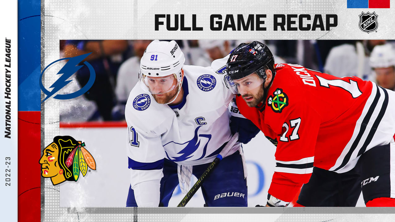 Recap: TBL 4, CHI 1 | Tampa Bay Lightning