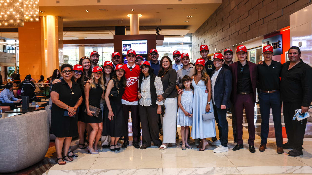 Bear ‘speechless’ after being selected by Red Wings at No. 13 overall in 2025 NHL Entry Draft | Detroit Red Wings