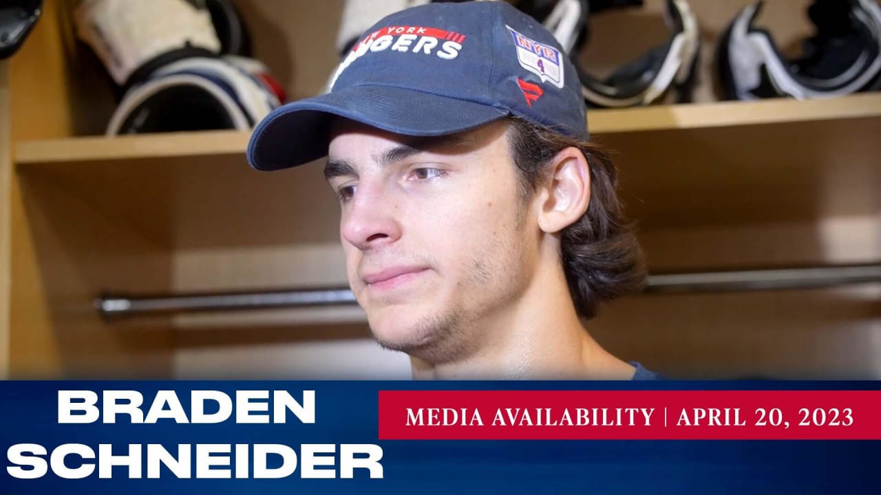 New York Rangers: Braden Schneider Media Availability