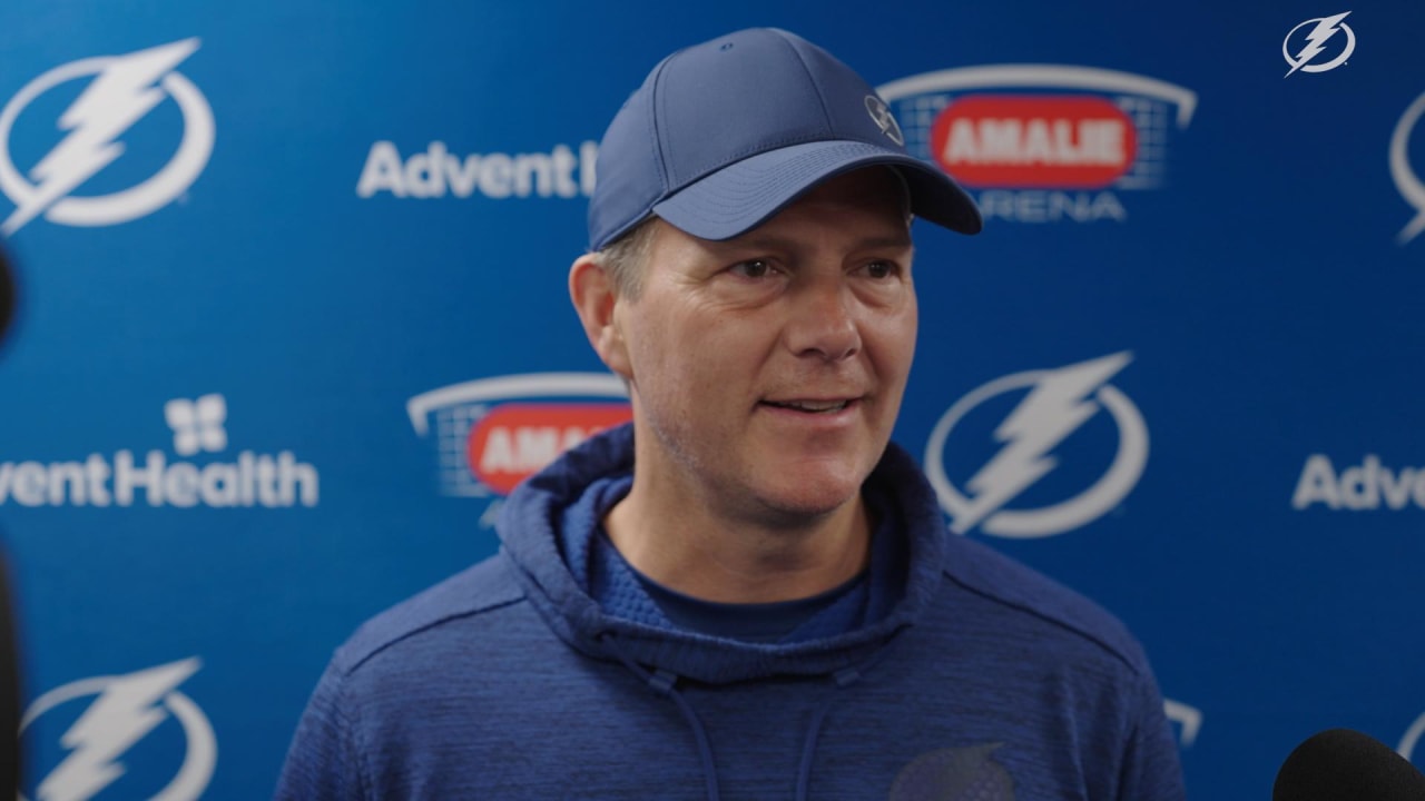 Jon Cooper Pregame 4.9.24 Tampa Bay Lightning