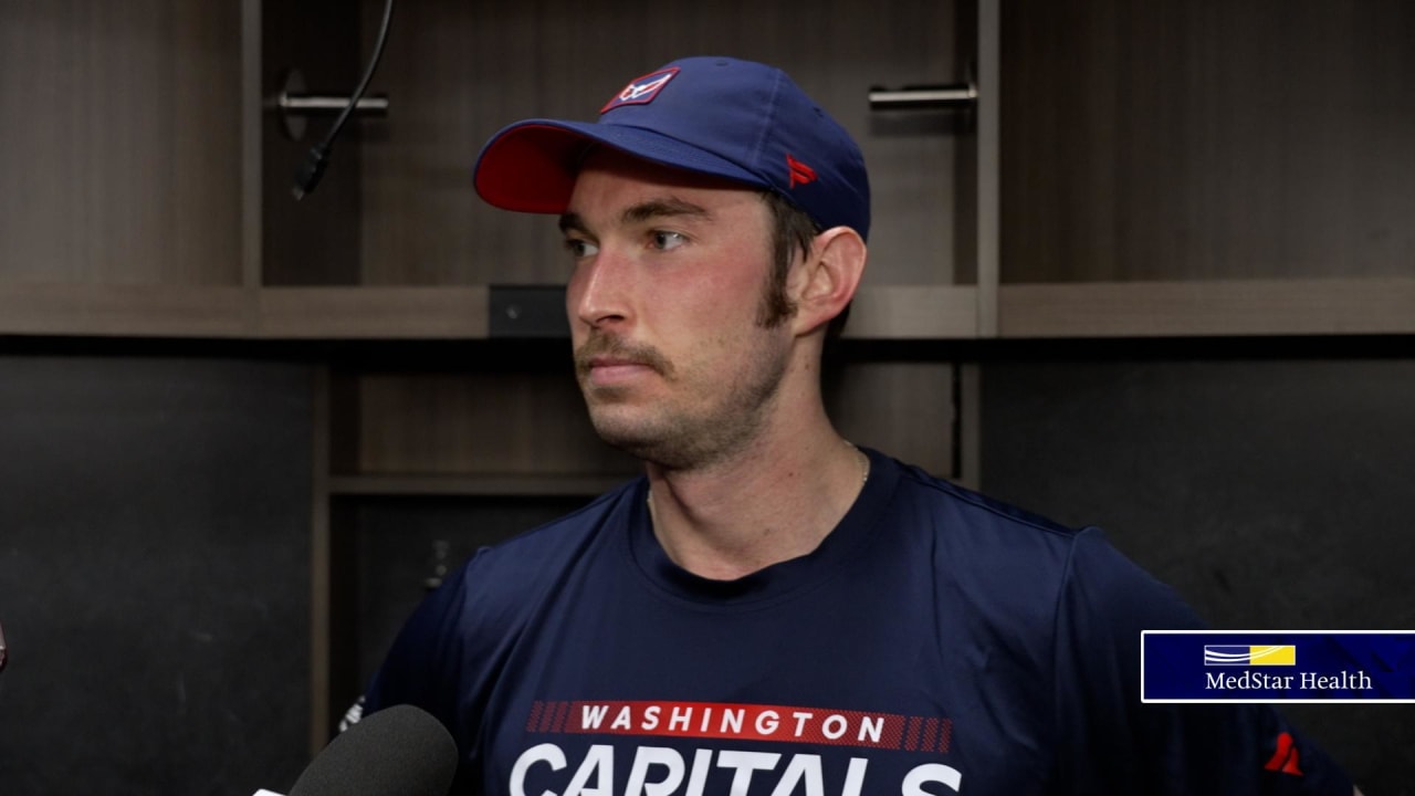 Postgame Charlie Lindgren Washington Capitals
