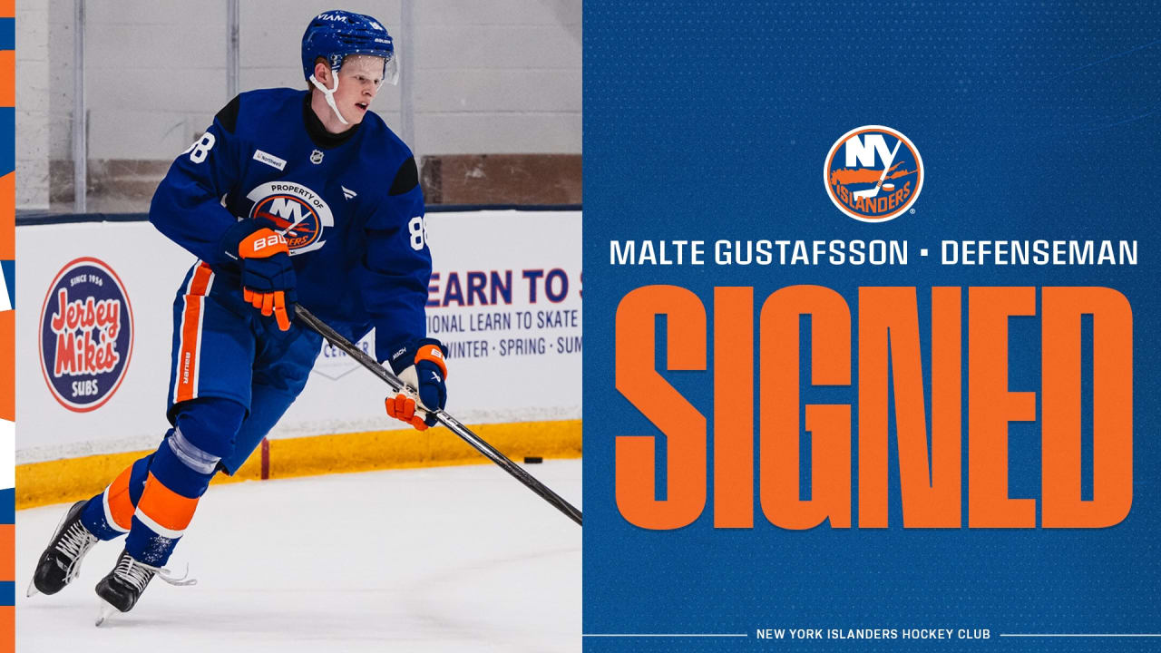 Islanders Sign Gustafsson To A Three-Year Entry-Level Contract