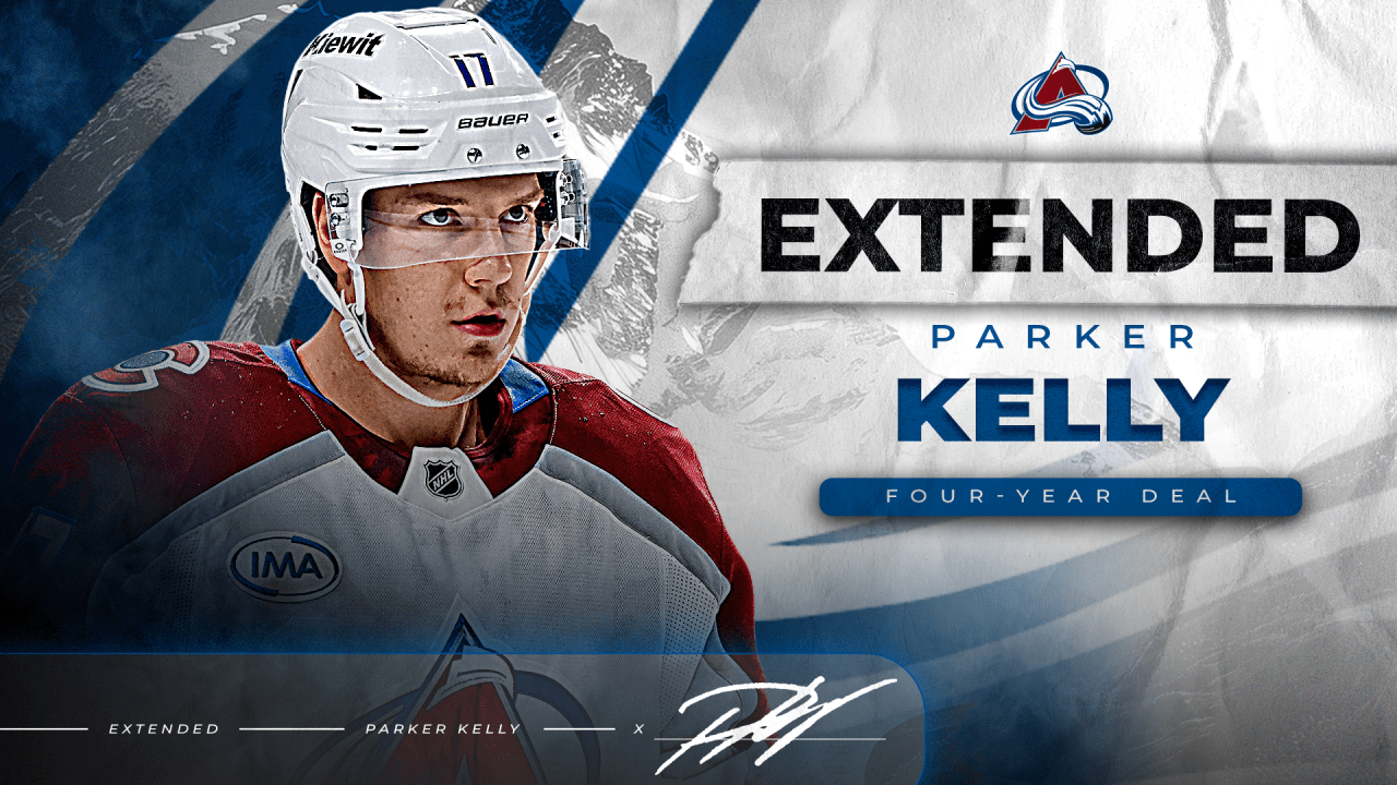 Avalanche Signs Kelly | Colorado Avalanche