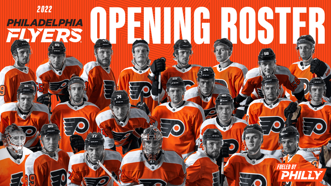 Flyers' roster rundown: What you need to know about the 23-man
