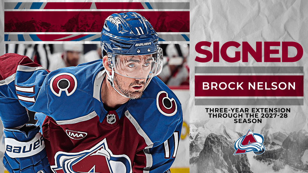 Avalanche Signs Nelson - NHL.com