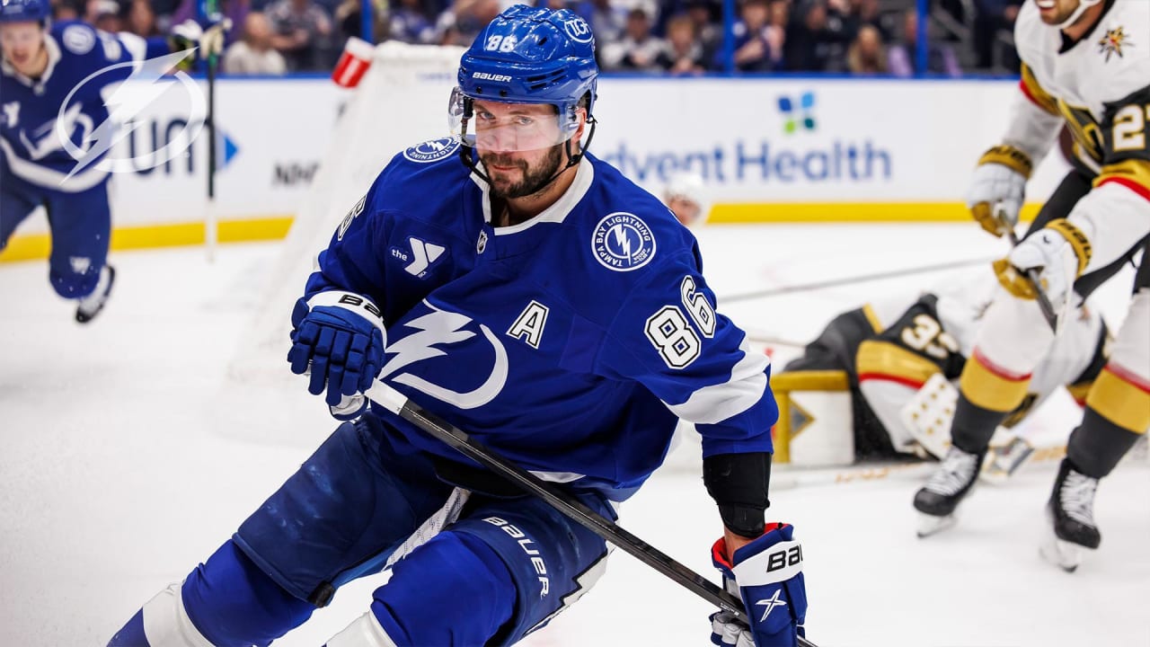 Kucherov buries Guentzel's feed Tampa Bay Lightning