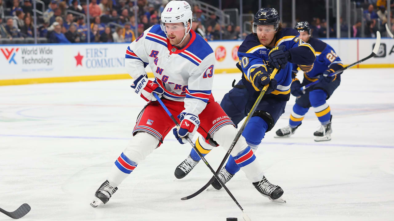 Postgame Notes: Rangers At Blues | New York Rangers