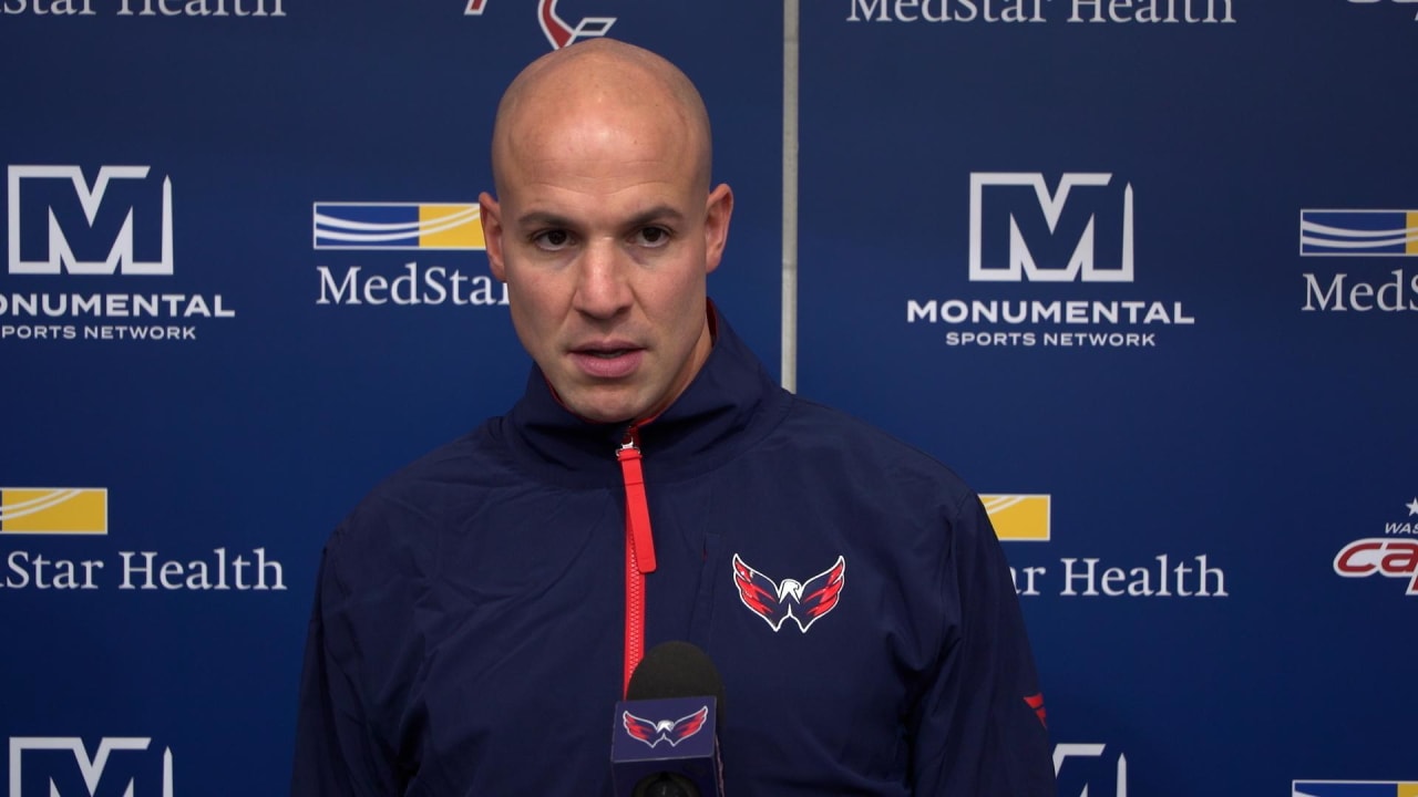 Spencer Carbery October 5 Washington Capitals