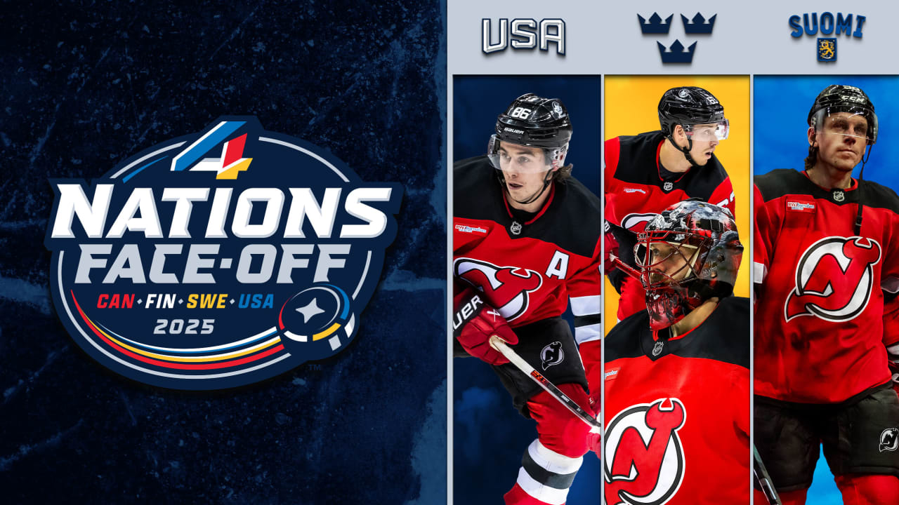 From Friends to Foes at 4 Nations | FEATURE | New Jersey Devils