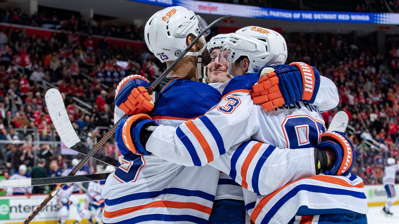 GAME RECAP: Oilers 3, Red Wings 2 (OT) | Edmonton Oilers