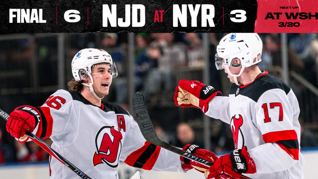 Bright Lights, Big Victory | GAME STORY | New Jersey Devils