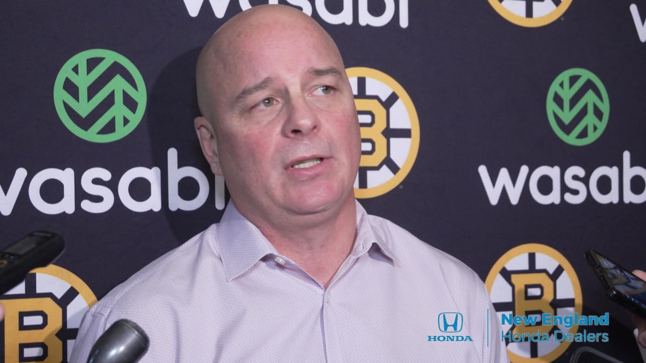 Press Room: Jim Montgomery | Boston Bruins