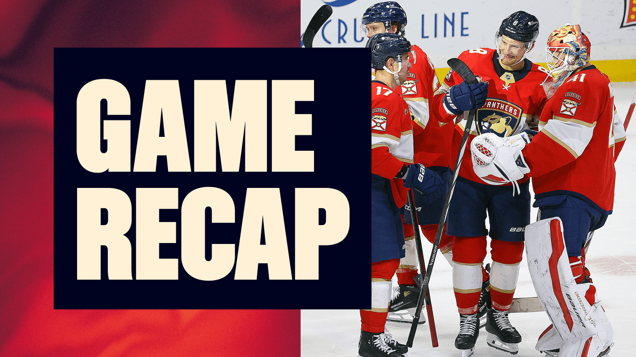 RECAP: Panthers 3, Sabres 2 (SO) | Florida Panthers