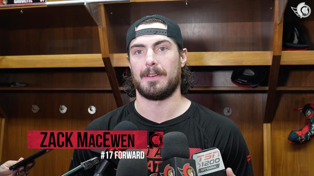 Zack MacEwen Media Availability - Jan. 10 | Ottawa Senators