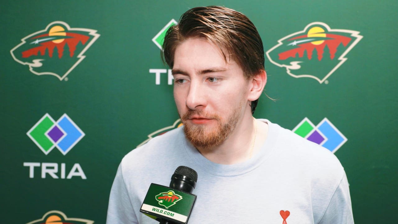 Trenin at Practice in Florida Minnesota Wild