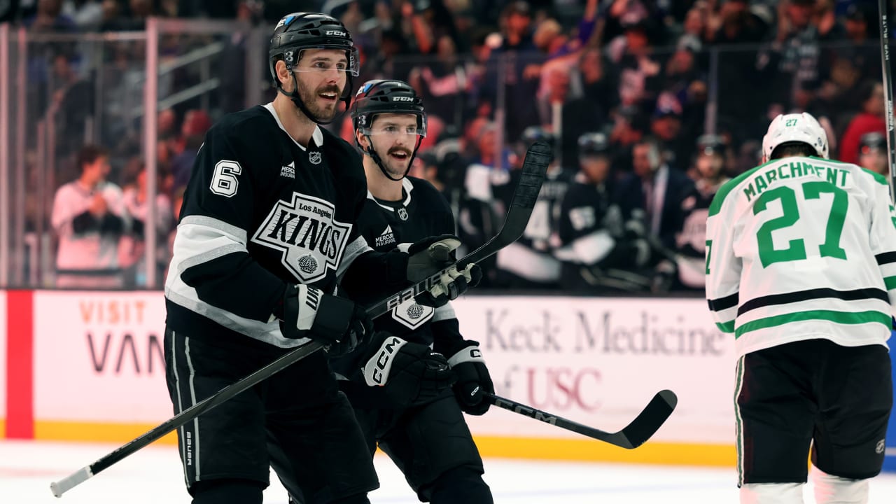 Foegele, Jeannot Lead Kings to Gritty Win Over Stars