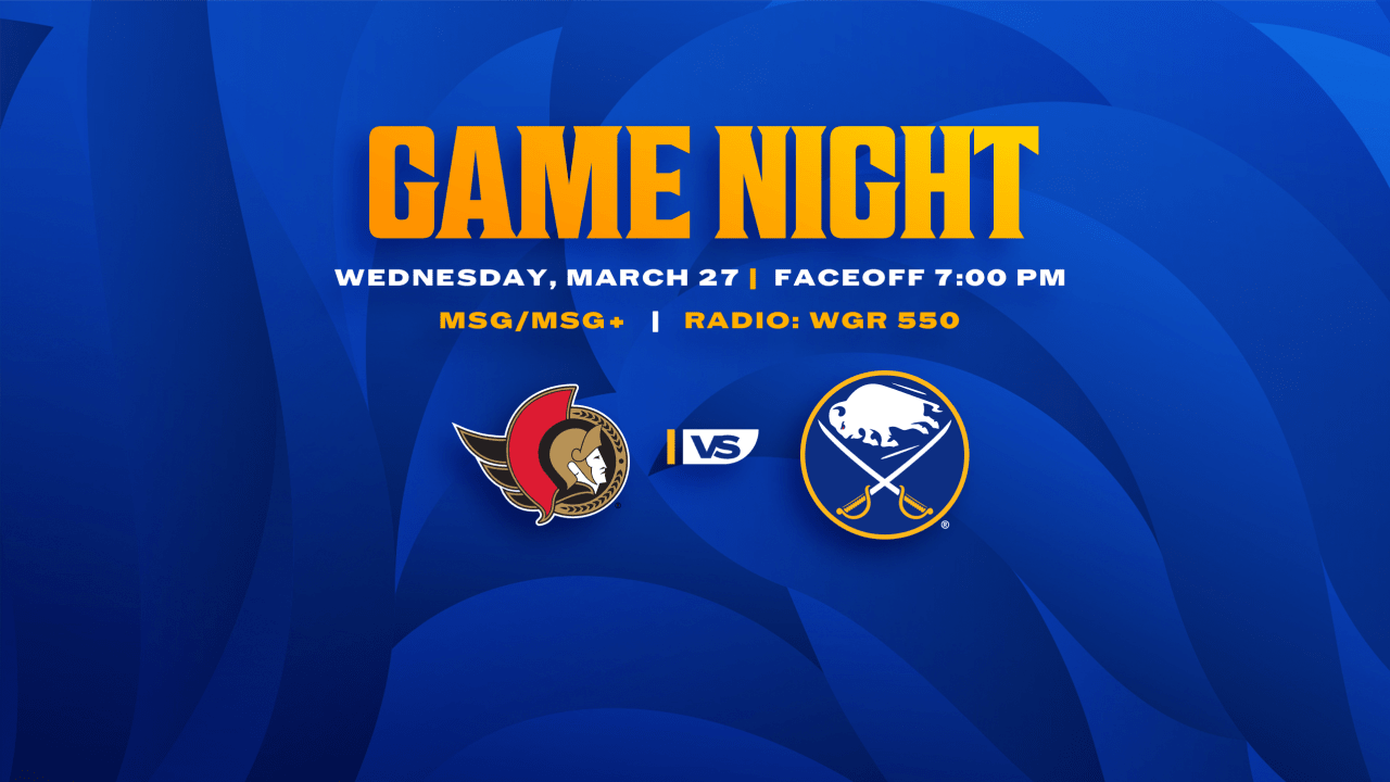 Game Night | Sabres vs. Senators | Buffalo Sabres