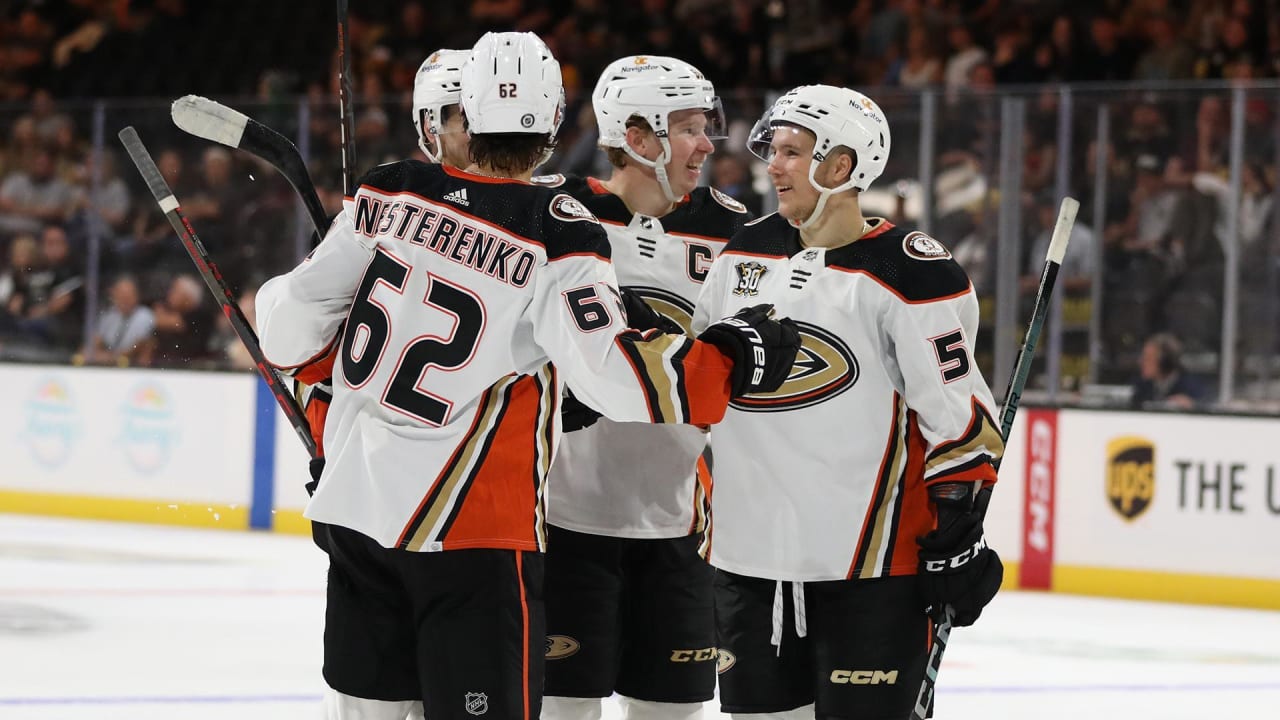 Ducks Rookie Faceoff Goals Anaheim Ducks