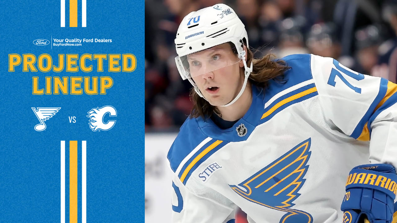 Projected Lineup: Nov. 11 vs. Calgary
