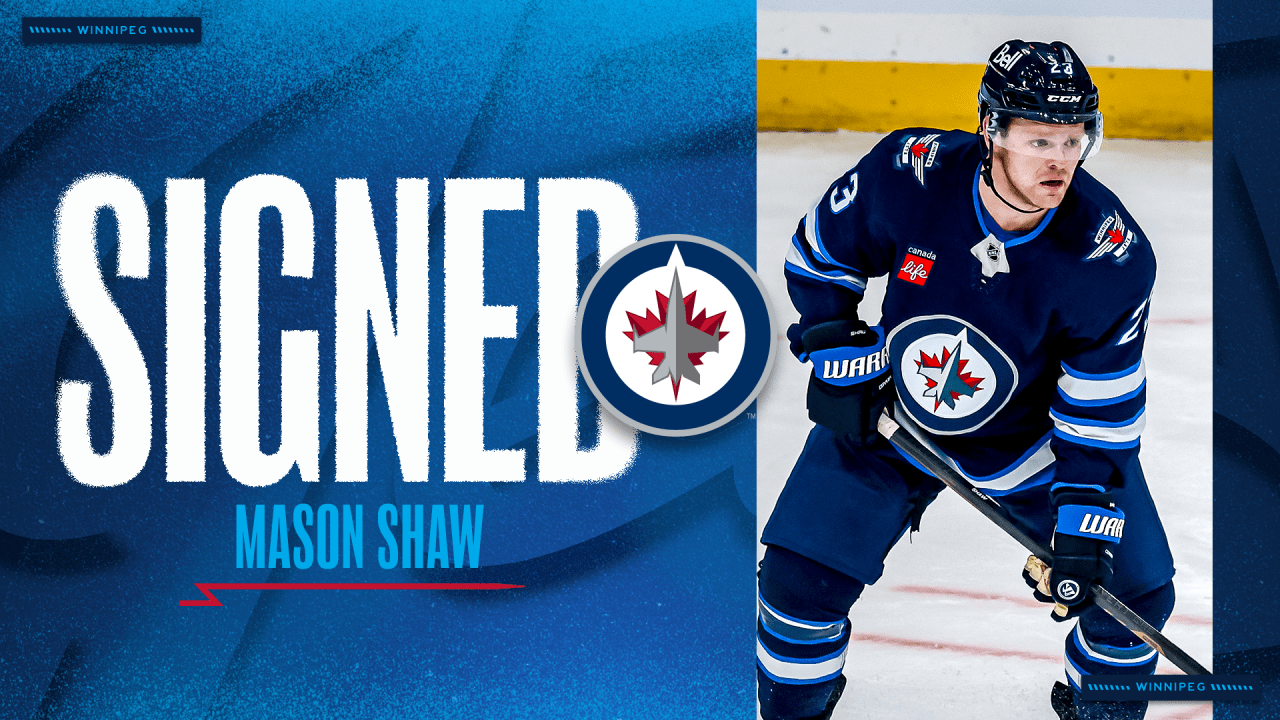 Jets sign forward Mason Shaw to a one-year, two-way contract | Winnipeg Jets