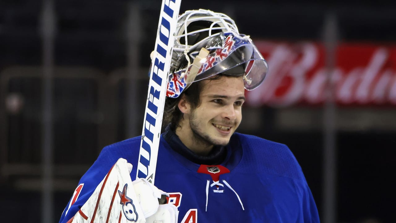 Happy Shesterkin hopes new attitude will help him, Rangers win NHL